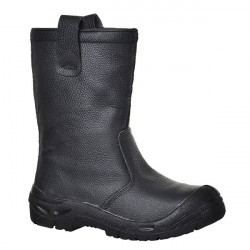 Cizme de iarna imblanite Negre S3