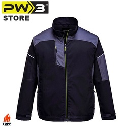 Jacheta atractiva de lucru TopQuality PW3 - LICHIDARE M GRI