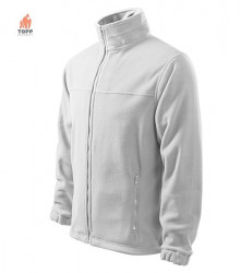 Jacheta calduroasa fleece alb