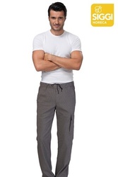 Pantaloni chef cu elastic si snur Austin