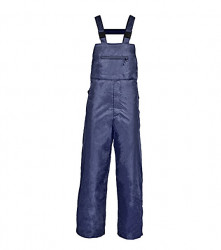 Pantaloni cu pieptar din poliester hidrofobizat cu PVC