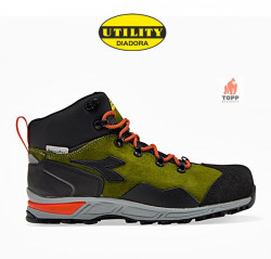 Bocanci protectie Diadora Trekking gri cu membrana