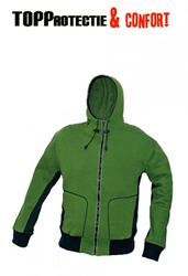 Hanorac cu gluga Stanmore verde