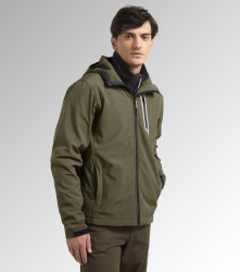 Jacheta Diadora softshell Sail verde