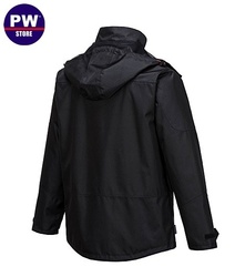 Jacheta neagra impermeabila Outdoor Hardshell