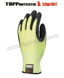 Manusi de protectie pentru solicitare mecanica extrema,Taeki,galben fluo