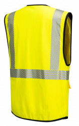 Vesta de lucru Executive reflectorizanta cu fermoar