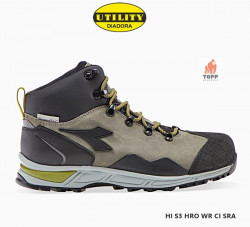 Bocanci protectie Diadora Trekking gri cu membrana