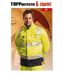 Jacheta de lucru reflectorizanta Multi-Norm protectie la riscuri multiple