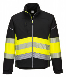 Jacheta softshell PW3 clasa1, respirabil cu design modern