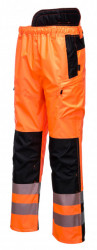 Pantalie de lucru reflectorizanti Extreme rezistenti la apa