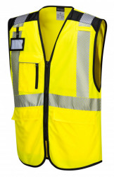 Vesta de lucru Executive reflectorizanta cu fermoar