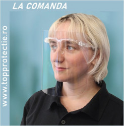 Viziera protectie incolor cu suport ochelari 1+5