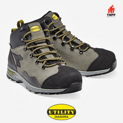 Bocanci protectie Diadora Trekking gri cu membrana