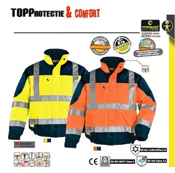 Geaca reflectorizanta 3M de iarna model scurt - Certificat la frig