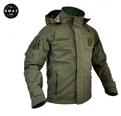 Jacheta 3 Layer protectie ploaie vant verde