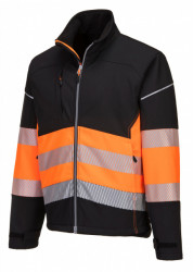 Jacheta softshell PW3 clasa1, respirabil cu design modern