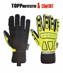 Manusi profesionale de protectie Anti-Impact picouri PVC in palma