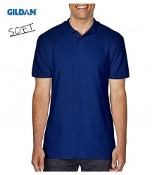 Model nou Tricou polo cu guler de vara SOFT bleumarin