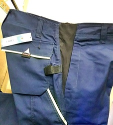 Pantaloni flexibili de lucru bleumarin contrast Industry Pro