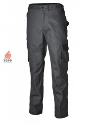 Pantaloni talie Technicity material rezistent gri metalic