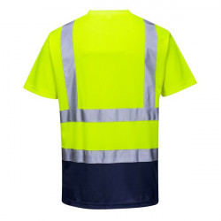 Tricou drumari fluorescent dungi reflectorizante protectie UV