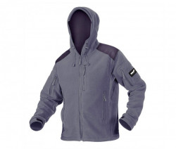 Hanorac fleece military gros gri