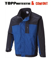 Jacheta lucru TEXO 300 material rezistent si durabil albastru royal