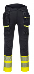 Pantaloni talie rezistenti cu dungi reflectorizante