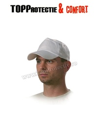 Şapcă baseball din material bumbac alb 100%