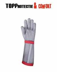 FINAL - Manusi protectie din zale 19cm otel anticoroziv pentru carmangerie