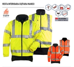 Geaca de iarna, multifunctionala 4/1 toate variantele