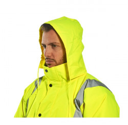 Geaca reflectorizanta politie de iarna