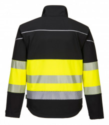 Jacheta softshell PW3 clasa1, respirabil cu design modern