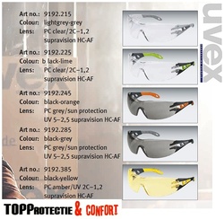 Ochelari protectie lucru sport rezistent UV 400 Made in Germany negru/verde Pheos