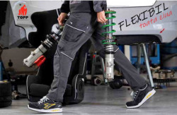 Pantaloni flexibili Diadora Work & Outdoor Carbon negru