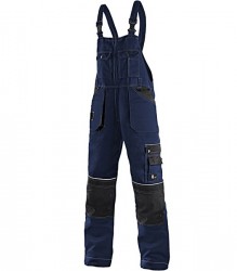 Salopete lucru tercot bleumarin Strong