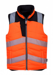 Vesta de lucru reversibila, reflectorizanta