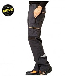 Pantaloni de barbati gri Industry PRO - Move
