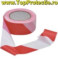 Benzi delimitare marcare rosu alb 5 cm X 100 m 70010