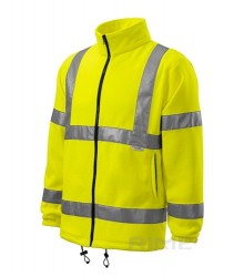Fleece galben benzi reflectorizante 3M