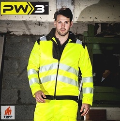 Jacheta de lucru reflectorizanta TopQuality generatia PW3