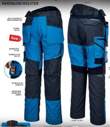 Pantaloni de lucru profesionali Holster flexibili tip dulgher