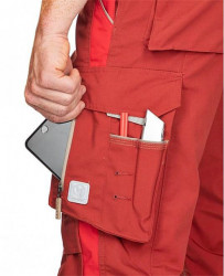 Pantaloni lucru profesional ergonomic Urban Bordo