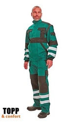Pantaloni salopeta de lucru amenajari spatii verzi Max Reflex verde