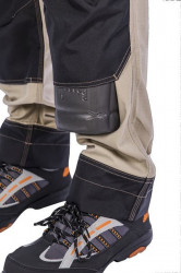 Pantaloni talie lucru SAND de vara rezistenti la rupere