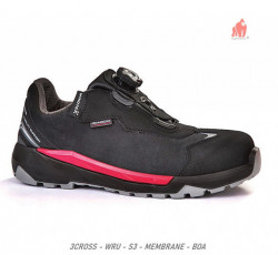 Pantofi protectie S3 Tehnologie 3CROSS BOA - termoizolatie talpa
