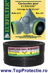 Filtru pentru semimasca SupAir ABEK1 22150 Euromask- Vapori - Gaz