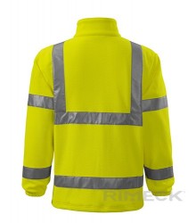 Fleece galben benzi reflectorizante 3M