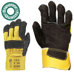 Manusi de Protectie piele negre 158